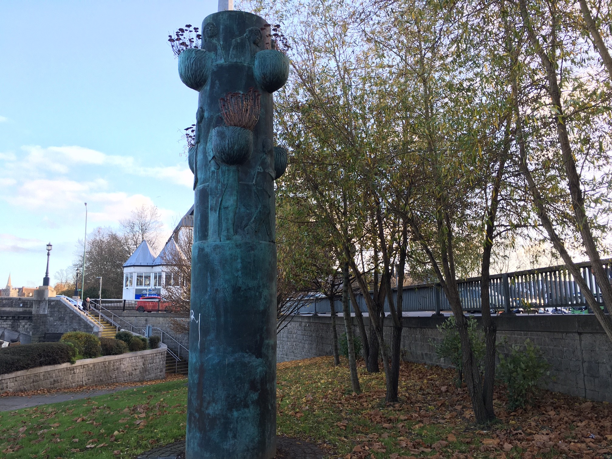 Totem Pole sculpture