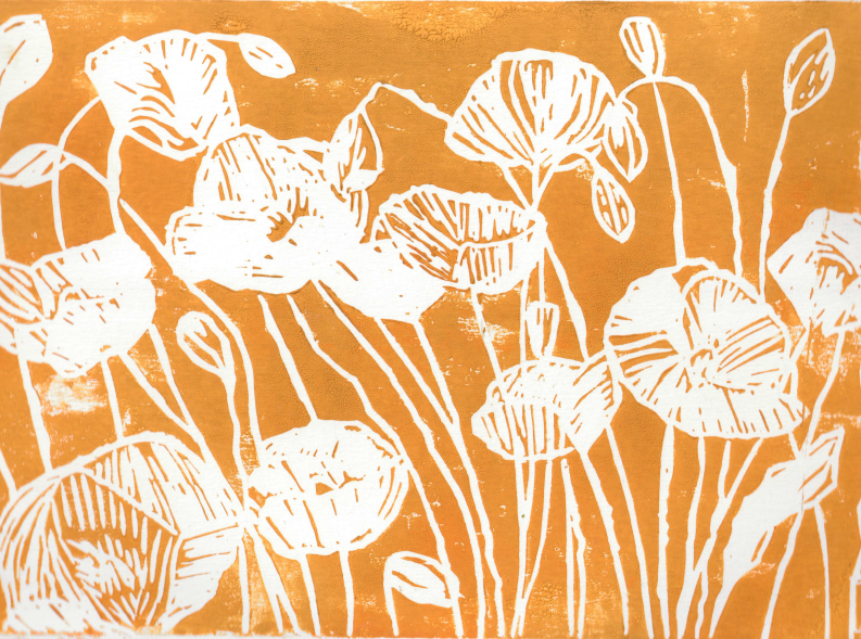 Seedheads print